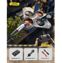 Lightweight Foam RC Fighter Jet for Kids
