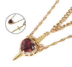 Love Dagger Necklace