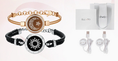Totwoo Smart Bracelet with Flash & Vibration for Couples
